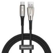 کابل تبدیل USB به USB-C باسئوس مدل Water Drop-Shaped Lamp Supercharge Cable CATSD-W66