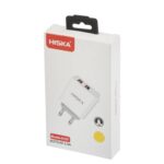 شارژر دیواری هیسکا مدل H107 به همراه کابل تبدیل لایتنینگ - Image 4