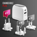 شارژر دیواری هیسکا مدل H115PD به همراه کابل تبدیل USB-C - تصویر 4