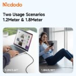 کابل تبدیل لایتنینگ به USB-C مک دودو مدل Mcdodo CA-2850 طول 1.2 متر - Image 7