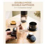 قهوه ساز 2 کاره شارژی مسافرتی ارلدام Earldom 2in1 Travel Coffee Machine ET-KF01 - تصویر 5