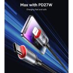 کابل تبدیل فست شارژ Yesido CA184 Type-C To Lightning 3A PD 27W 2m - تصویر 14