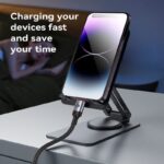 کابل تبدیل فست شارژ Yesido CA184 Type-C To Lightning 3A PD 27W 2m - تصویر 5