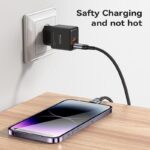 کابل تبدیل فست شارژ Yesido CA184 Type-C To Lightning 3A PD 27W 2m - تصویر 7