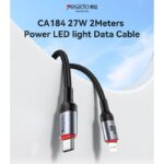 کابل تبدیل فست شارژ Yesido CA184 Type-C To Lightning 3A PD 27W 2m - تصویر 8