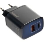 شارژر دیواری 45 وات هیسکا HISKA H-145EU GAN PD QC3.0 3A