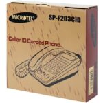 تلفن رومیزی میکروتل مدل SP-F203CID - تصویر 4