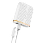 شارژر دیواری الدینیو مدل A2502Q به همراه کابل تبدیل USB-C - تصویر 3