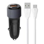 شارژر فندکی الدینیو مدل C510Q به همراه کابل تبدیل usb-C - تصویر 3