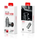 شارژر فندکی 18وات هیسکا مدل HCC-308 به همراه کابل تبدیل USB-C - تصویر 4