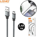کابل تبدیل USB به microUSB الدینیو مدل LS441  طول 1 متر - تصویر 5