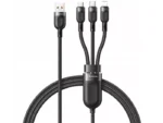 کابل شارژ سه‌سر فست‌شارژ مک دودو Mcdodo CA-8790 3-in-1 Type-C/ Lightning/ Micro Super Fast Charging Cable For iphone and Android