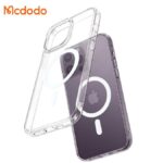قاب محافظ مگ سيف آیفون 14 پرومکس شفاف مک دودو Mcdodo Crystal PC-3093 Apple iPhone 14 Pro Max Magsafe Case