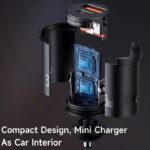 شارژر فندکی فست شارژ ماشین تایپ سی 33 وات مک دودو CC-232 - تصویر 5