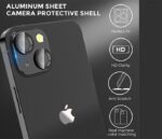 محافظ لنز دوربین مدل رینگی مناسب برای گوشی موبایل اپل iPhone 13 / 13 mini - تصویر 17