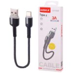 کابل تبدیل USB به USB-C هیسکا مدل LX-1020 طول 0.2 متر - تصویر 2