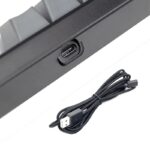 کیبورد گیمینگ هیسکا مدل HISKA HX-KEG440، سوییچ مکانیکال آبی، Tenkeyless، نورپردازی RGB - تصویر 5
