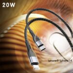 کابل تبدیل USB-C به لایتنینگ یسیدو مدل CA155 20W طول 1 متر - تصویر 2