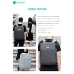 کوله پشتی لپ تاپ کوتتسی مدل NoteBook Multi-Functional Backpack Hemp 14011-HG مناسب برای لپ تاپ 16 اینچی - تصویر 10