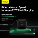 Baseus 3 in 1 Fast Charging Cable 100W 1.7M Type C to L USB C and Micro Data Transfer for iPhone 14 Pro iPad MacBook Micro USB C Fast Charging for Huawei Samsung and More (مشکی) - - تصویر 3