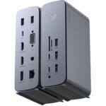 پاور هاب 17 پورت بیسوس Baseus UnionJoy Pro 17-Port Four-Screen Multifunctional HUB Docking Station - تصویر 3