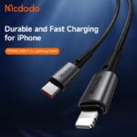 کابل تبدیل لایتنینگ به USB-C مک دودو مدل Mcdodo CA-2850 طول 1.2 متر - Image 6