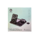 شارژر رومیزی گرین لاین مدل Wireless Charging Station2 4 in 1 - تصویر 2