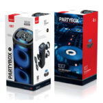 اسپیکر بلوتوثی قابل حمل هیسکا مدل PARTY BOX 1007 - تصویر 6