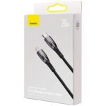 کابل تایپ سی به لایتنینگ 20 وات 1 متر بیسوس Baseus Glimmer PD Fast Charging Data Cable CADH000002-CADH000001 - تصویر 6