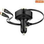 شارژر فندکی الدینیو LDNIO مدل c107 - تصویر 3
