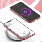 شارژر وایرلس رومیزی  هیسکا مدل AH320 به همراه کابل تبدیل USB-C - Image 4