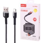 کابل تبدیل USB به MicroUSB هیسکا مدل LX-2022 طول 2 متر