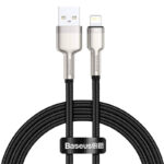 کابل آیفونی Baseus Cafule Series Metal IPhone 2.4A 1m