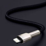 کابل آیفونی Baseus Cafule Series Metal IPhone 2.4A 1m - تصویر 6