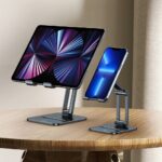 هولدر رومیزی موبایل 360 درجه باسئوس مدل Desktop Biaxial Foldable Phone - تصویر 5