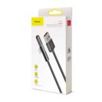 کابل لایتنینگ بیسوس Baseus Green U-shaped lamp Mobile Game CALUX-A01 1M - تصویر 2