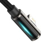 کابل شارژ سریع Baseus Legend Series Elbow iPhone 2.4A 1m - تصویر 5