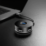 هاب 4 پورت USB-C باسئوس مدل Round Box - تصویر 6
