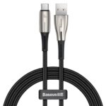 کابل تبدیل USB به USB-C باسئوس مدل Water Drop-Shaped Lamp Supercharge Cable CATSD-W66