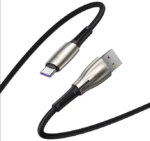 کابل تبدیل USB به USB-C باسئوس مدل Water Drop-Shaped Lamp Supercharge Cable CATSD-W66 - تصویر 4