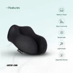 بالش گردن فوم مموری گرین لاین Green Memory Foam Neck Pillow GNMEFMNECKBK - تصویر 8