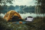 صندلی کمپینگ دونفره گرین لاین مدل Green Lion Double Camping Chair - تصویر 2
