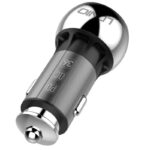 شارژر فندکی الدینیو مدل C1 به همراه کابل تبدیل USB-C - تصویر 3