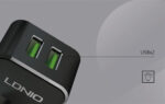 شارژر فندکی الدینیو مدل C306 با کابل میکرو USB - تصویر 8