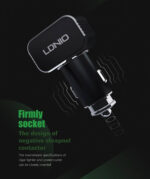 شارژر فندکی الدینیو مدل C306 با کابل میکرو USB - تصویر 9