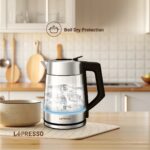 کتری برقی هوشمند لپرسو مدل LePresso Multi-Temperature Illuminated Glass Kettle LPCFFM0008 - تصویر 5