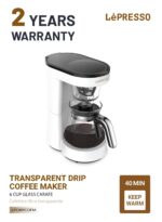 دستگاه قهوه ساز لپرسو مدل دریپ LePresso Drip Coffee Maker - تصویر 4