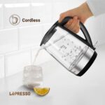 کتری برقی شفاف شیشه ای سریع جوش لپرسو مدل LePresso 360 Transparent Kettle - تصویر 6