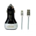 شارژر فندکی الدینیو مدل C2 به همراه کابل تبدیل USB-C - تصویر 5