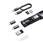 کابل تبدیل USB-C/USB به لایتنینگ USB-C/MicroUSB برند MCDODO مک دودو مدل WF-1720 به طول ۰.۳ متر - تصویر 5